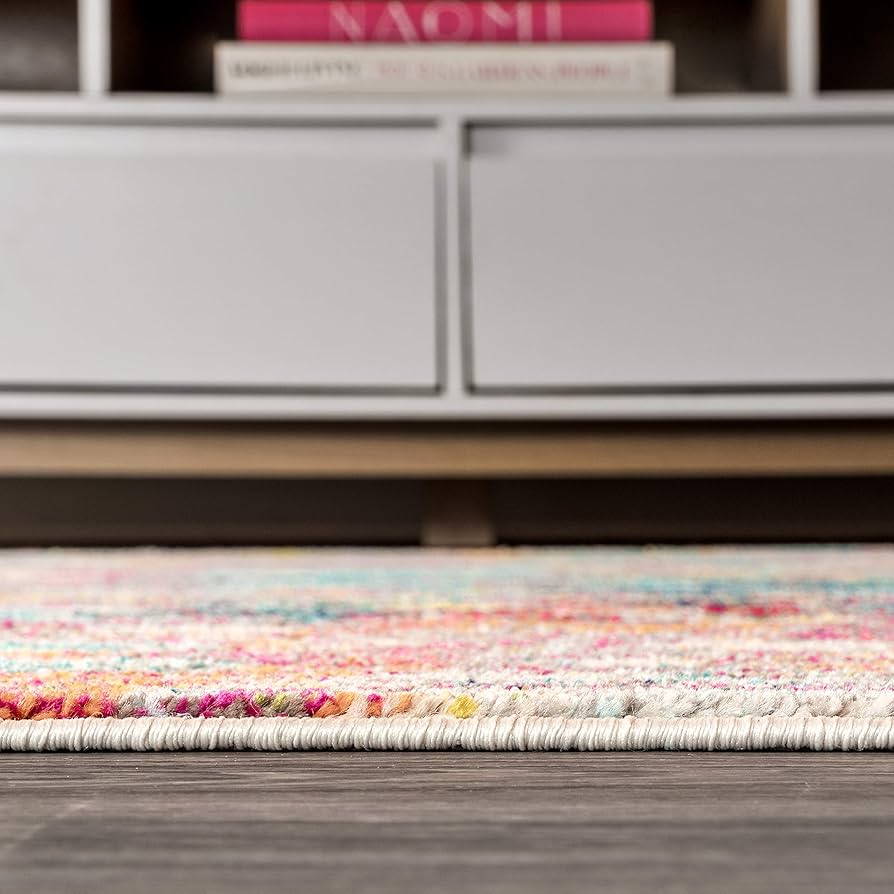 Amazon.com: JONATHAN Y Modern Abstract Multi/Yellow Indoor